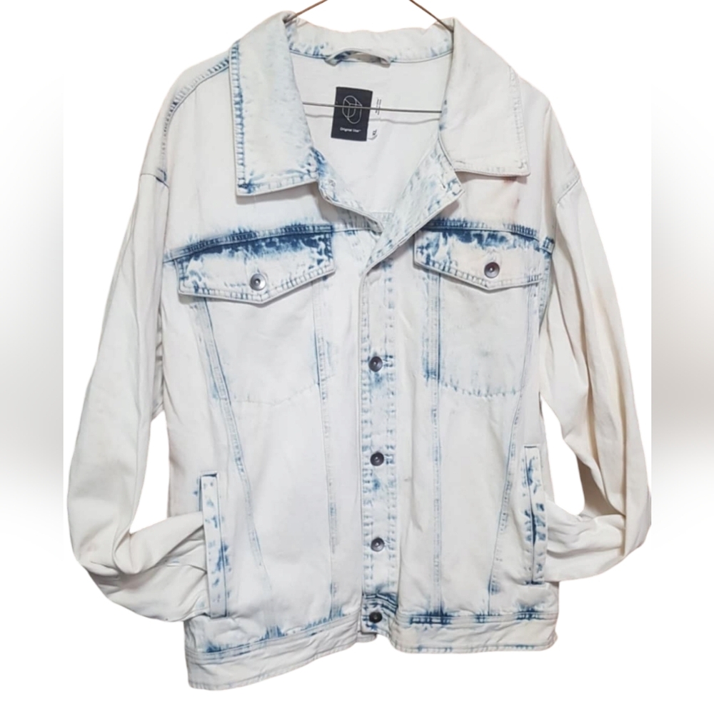 Vintage Edwin Acid Wash Denim Jacket S M main image 0